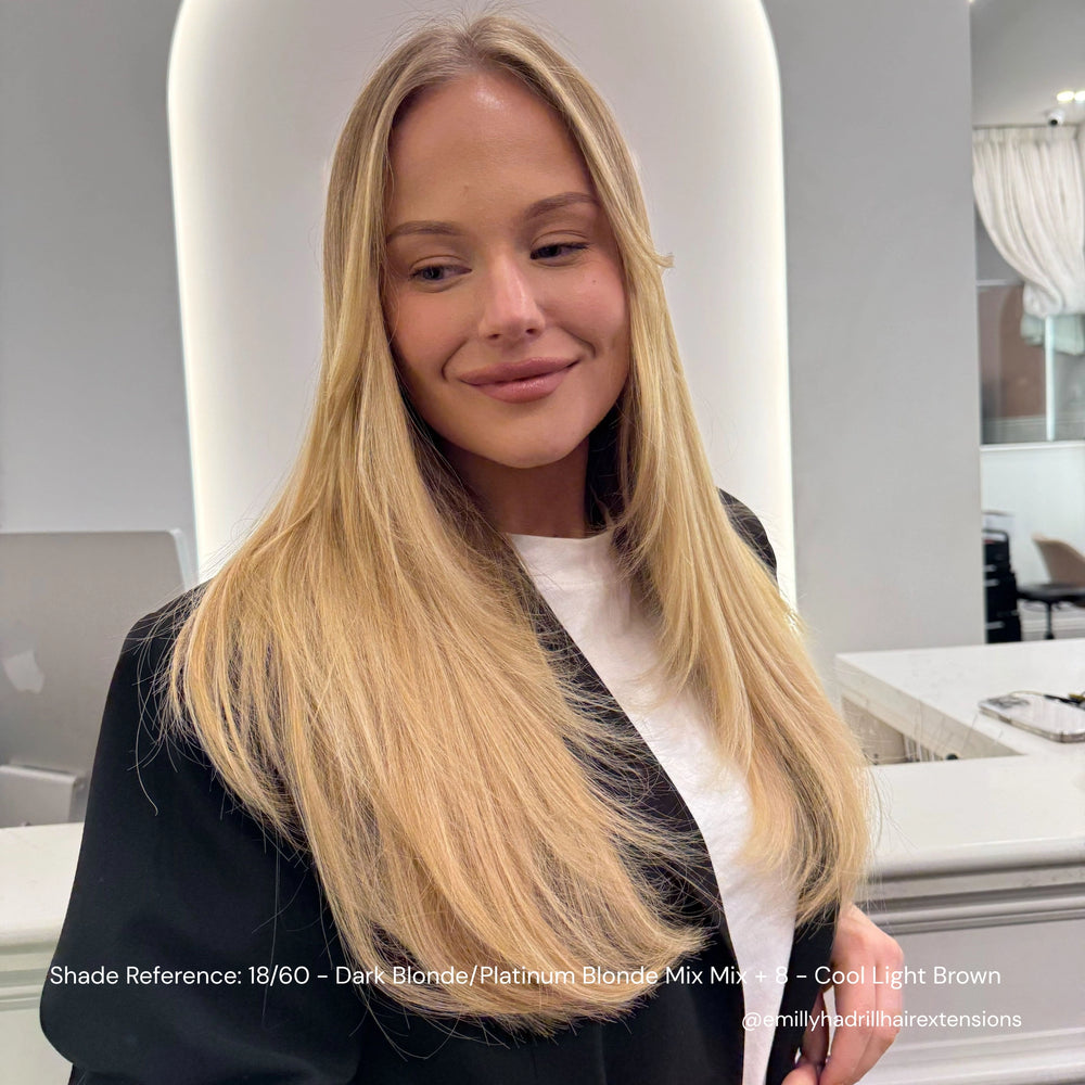 18/60 - Dark Blonde/Platinum Blonde Mix