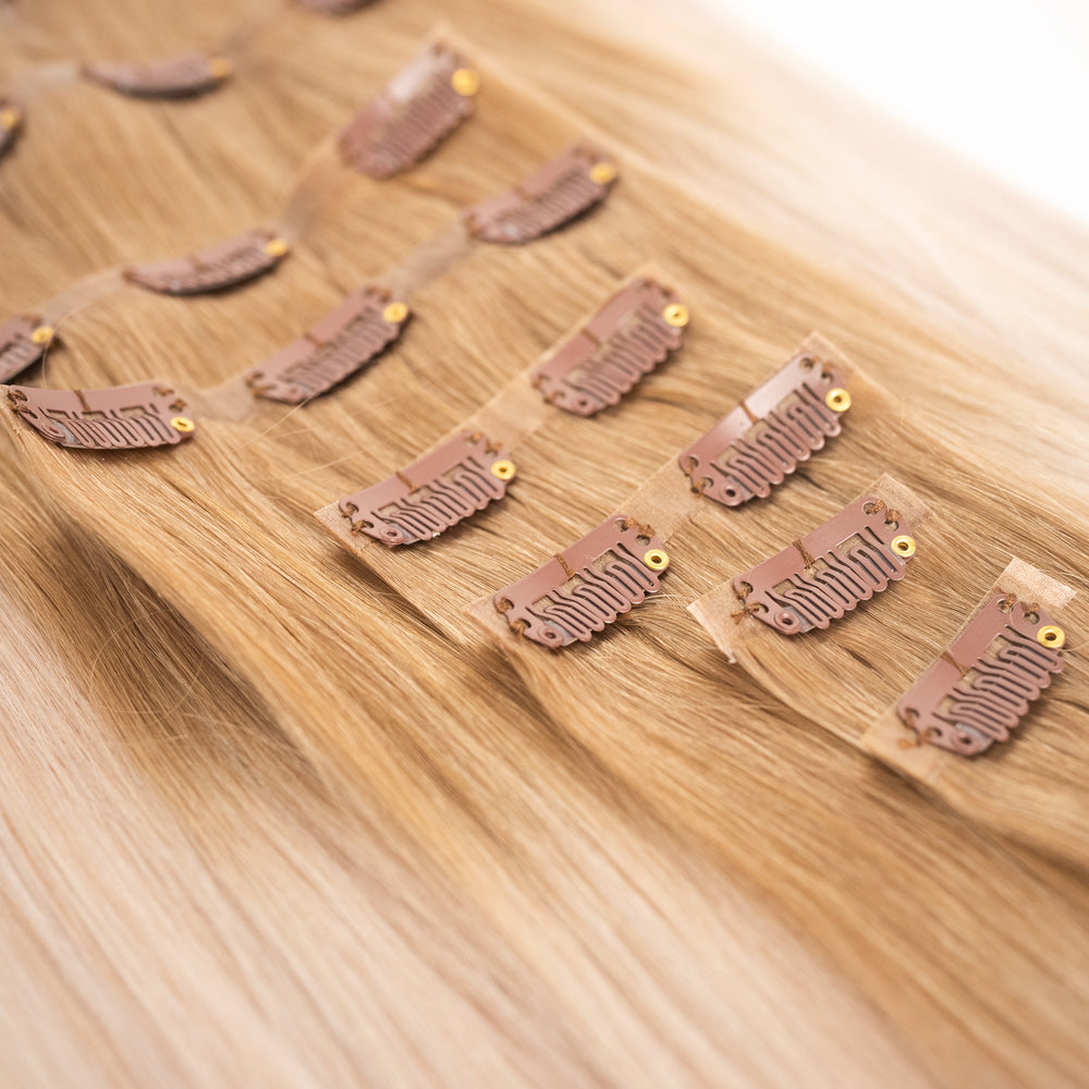 NEUES 8-teiliges nahtloses Clip-In Box-Set 22" 150g