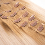 NEUES 8-teiliges nahtloses Clip-In Box-Set 22" 150g